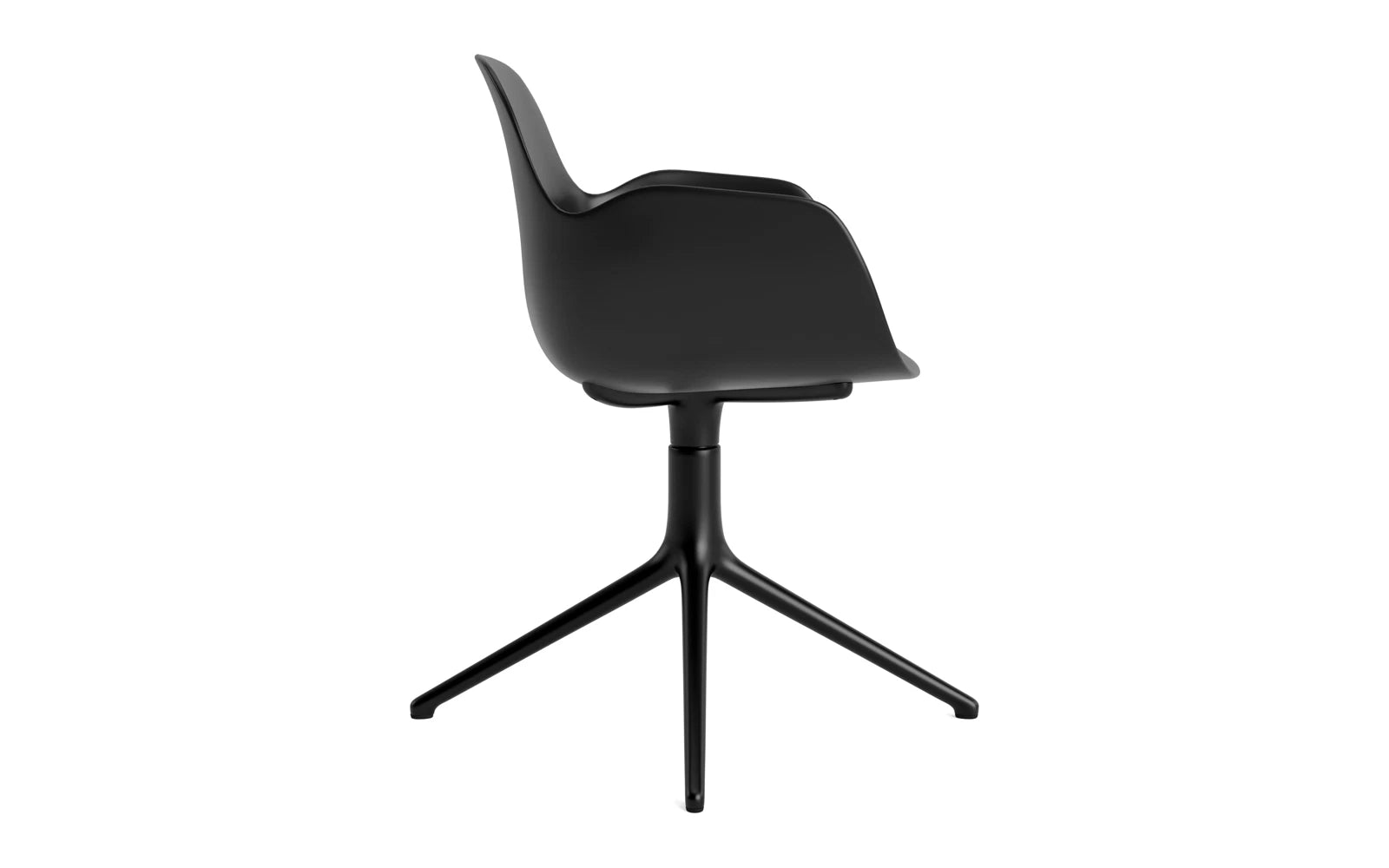 Eleganter Form Drehstuhl mit Armlehne von Normann Copenhagen.