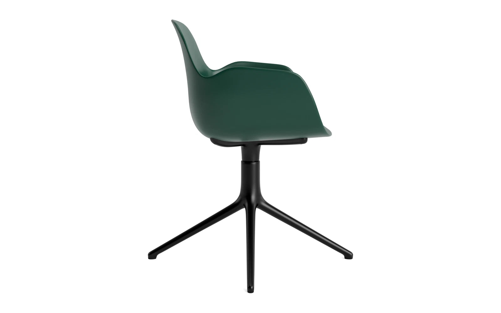 Stilvoller Form Drehstuhl mit Armlehne von Normann Copenhagen.
