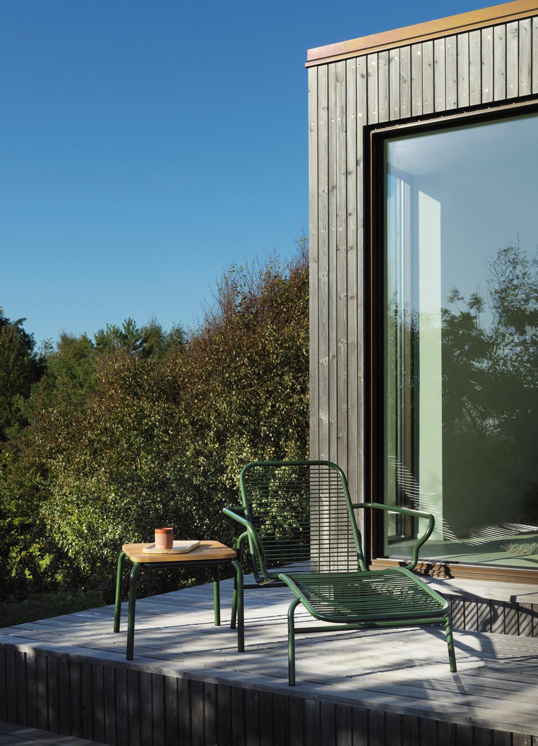 Vig Robinia Beistelltisch in  präsentiert im Onlineshop von KAQTU Design AG. Beistelltisch Outdoor ist von Normann Copenhagen