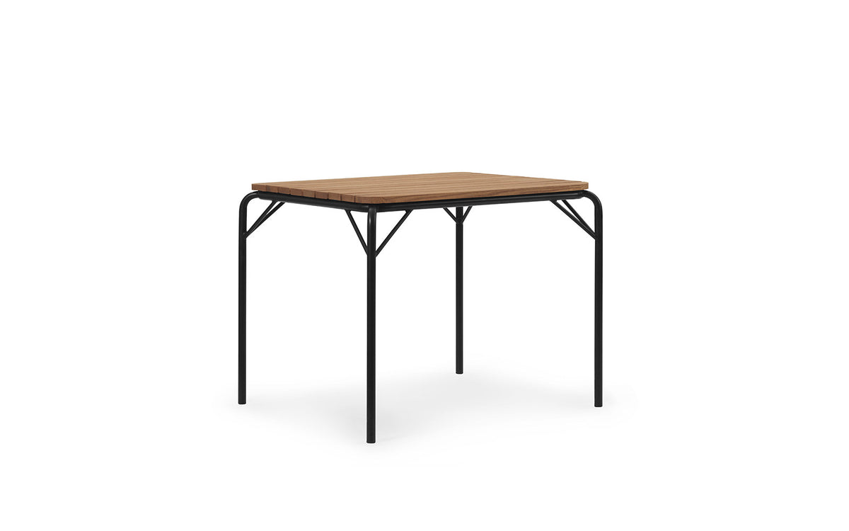 Vig Tisch 90 x 90 cm in Schwarz präsentiert im Onlineshop von KAQTU Design AG. Gartentisch ist von Normann Copenhagen