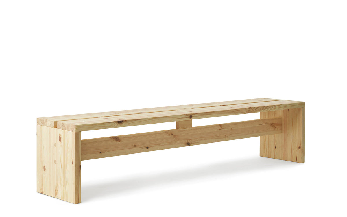 Stretch Bank in Beige präsentiert im Onlineshop von KAQTU Design AG. Sitzbank ist von Normann Copenhagen