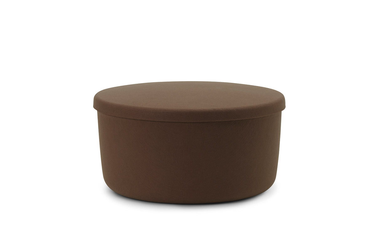 Hide Storage Pouf Gross in Felt 358 präsentiert im Onlineshop von KAQTU Design AG. Pouf ist von Normann Copenhagen