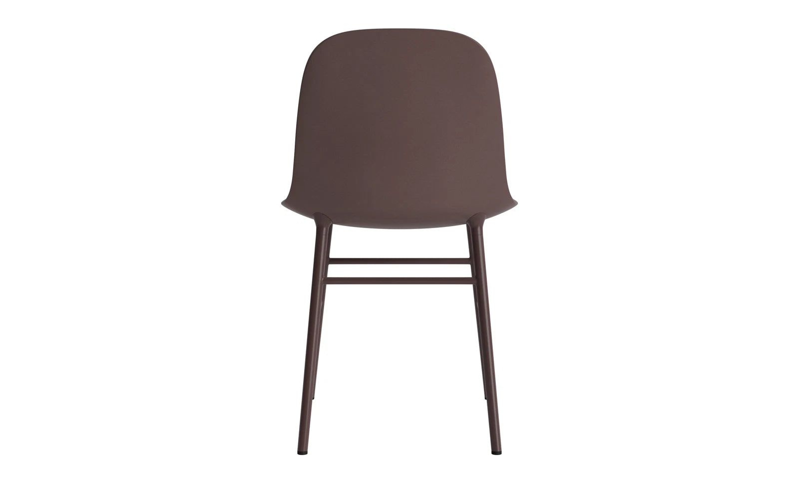 Form Stuhl Braun in  präsentiert im Onlineshop von KAQTU Design AG. Stuhl ist von Normann Copenhagen