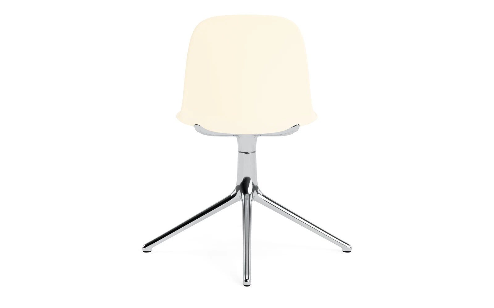 Form Drehstuhl Creme/Aluminium in  präsentiert im Onlineshop von KAQTU Design AG. Drehstuhl ist von Normann Copenhagen