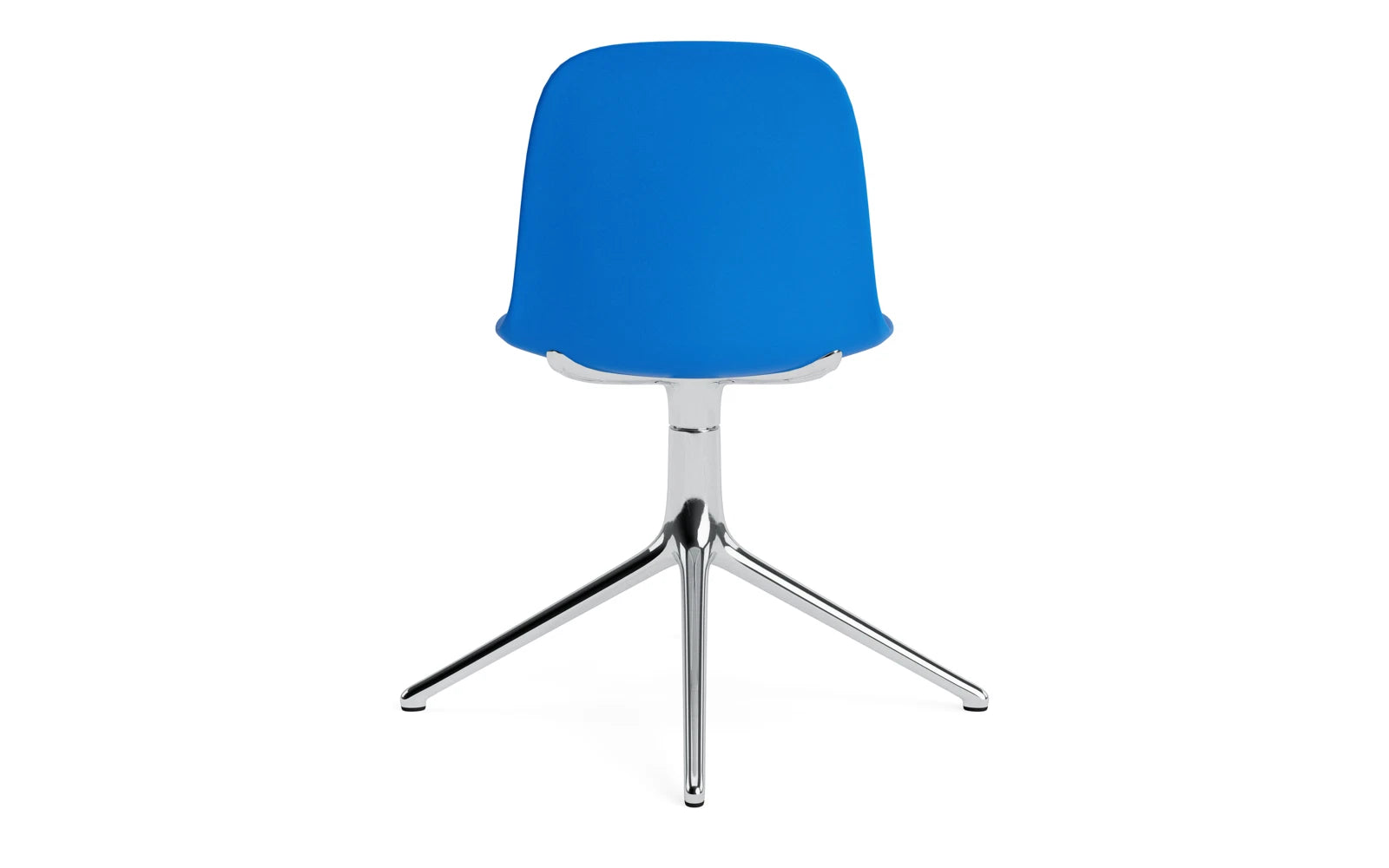 Form Drehstuhl Leuchtendes Leuchtendes Blau/Aluminium in  präsentiert im Onlineshop von KAQTU Design AG. Drehstuhl ist von Normann Copenhagen