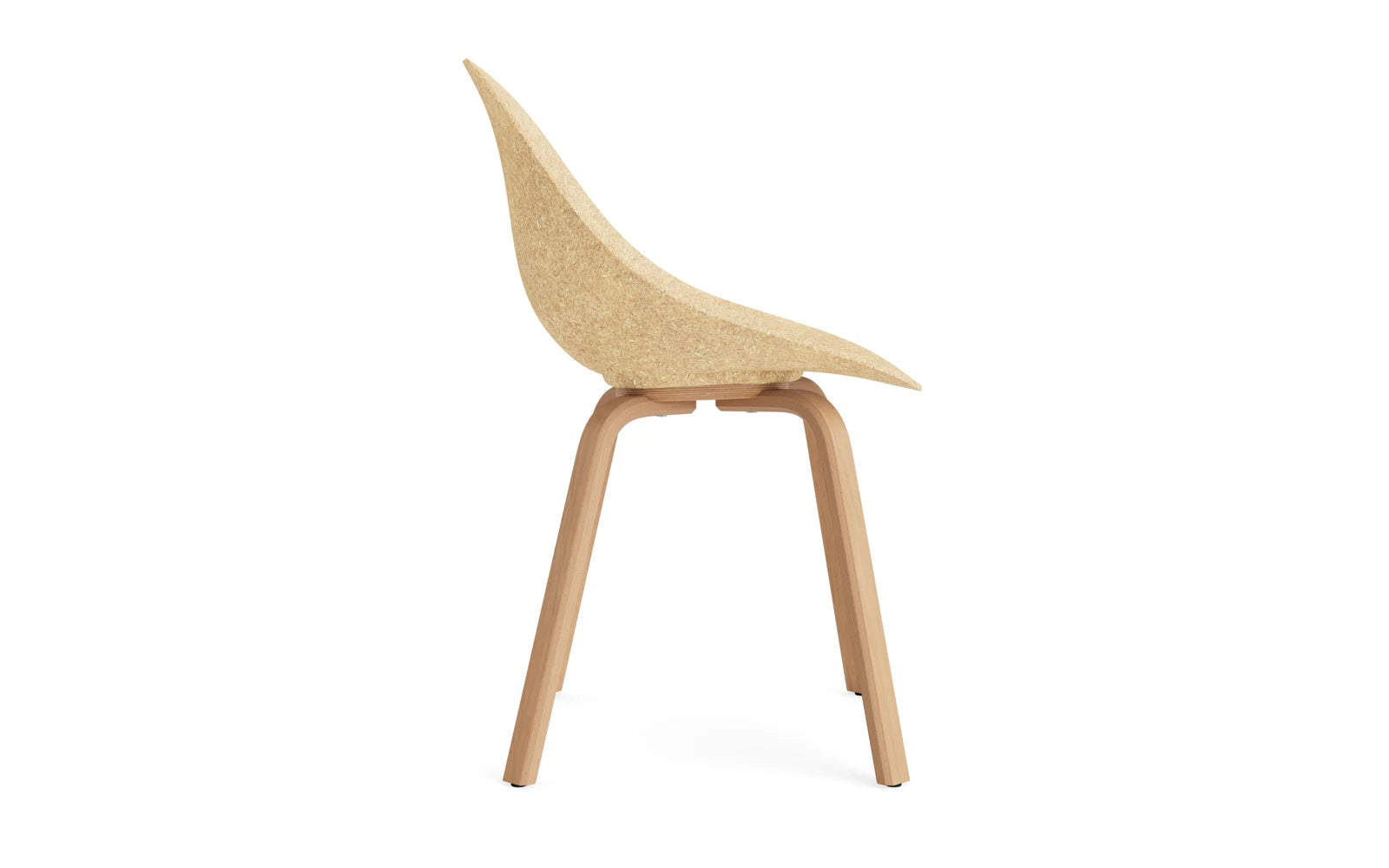 Mat Stuhl Buchenholz in  präsentiert im Onlineshop von KAQTU Design AG. Stuhl ist von Normann Copenhagen