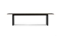Panel Table 90 x 300 cm Black