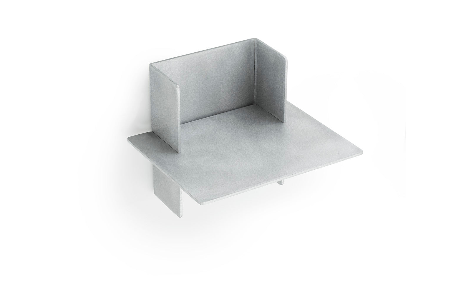 Alu Regal 25 cm in Aluminum präsentiert im Onlineshop von KAQTU Design AG. Wandregal ist von Normann Copenhagen