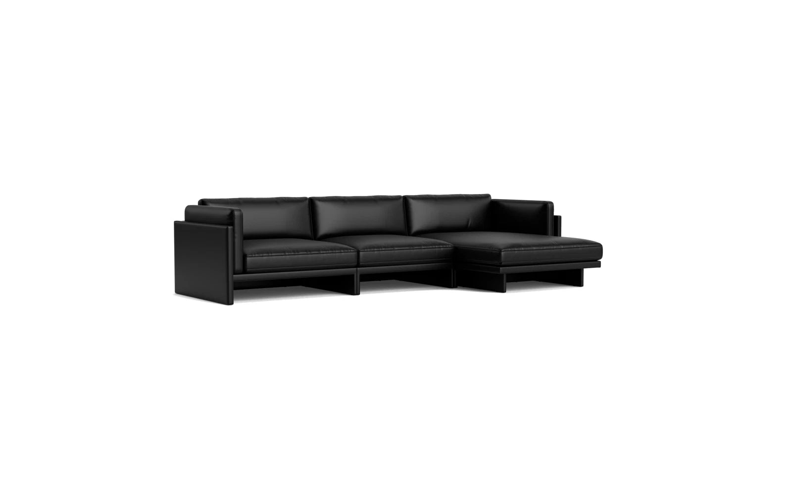 Softy modulares Sofa 4-sitzer mitt Chaise Longue in  präsentiert im Onlineshop von KAQTU Design AG. L-Sofa rechts ist von Normann Copenhagen