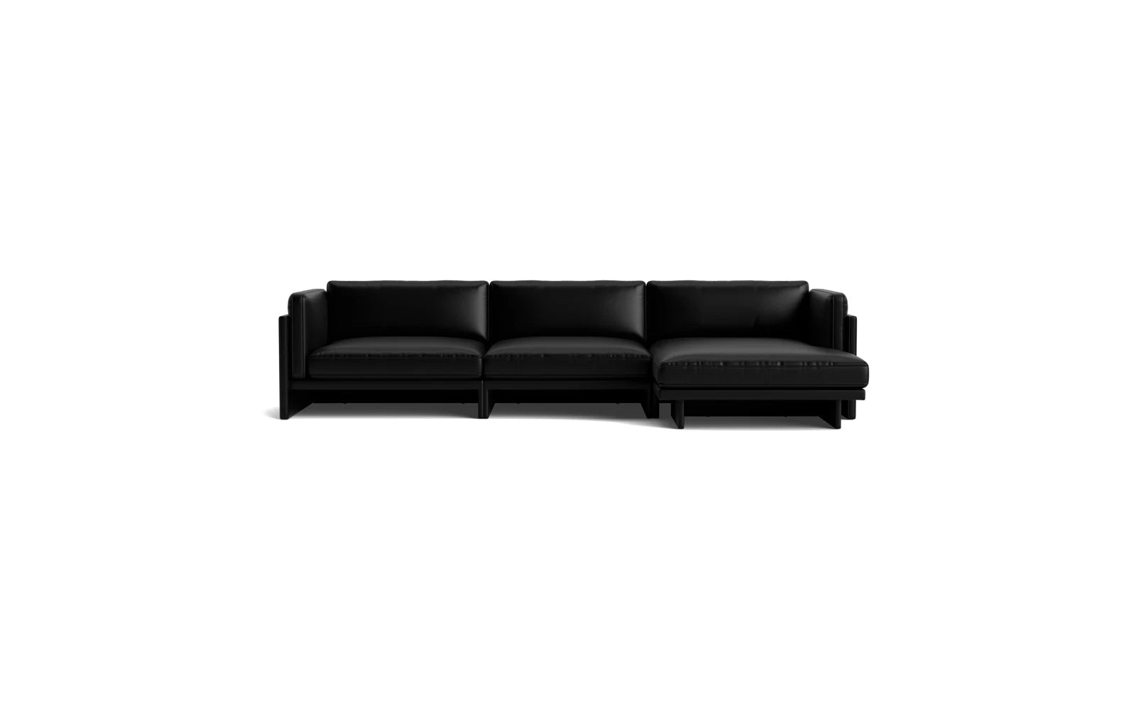 Softy modulares Sofa 4-sitzer mitt Chaise Longue in  präsentiert im Onlineshop von KAQTU Design AG. L-Sofa rechts ist von Normann Copenhagen
