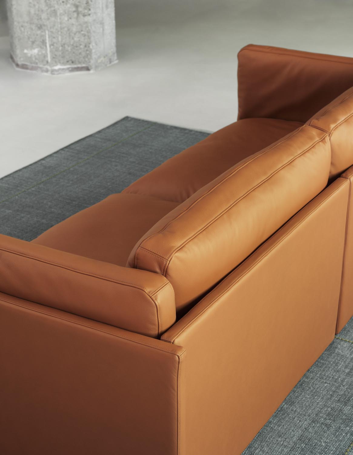 Softy Modulsofa 110 Mitte in Kvadrat Autumn präsentiert im Onlineshop von KAQTU Design AG. Modulares Sofa ist von Normann Copenhagen