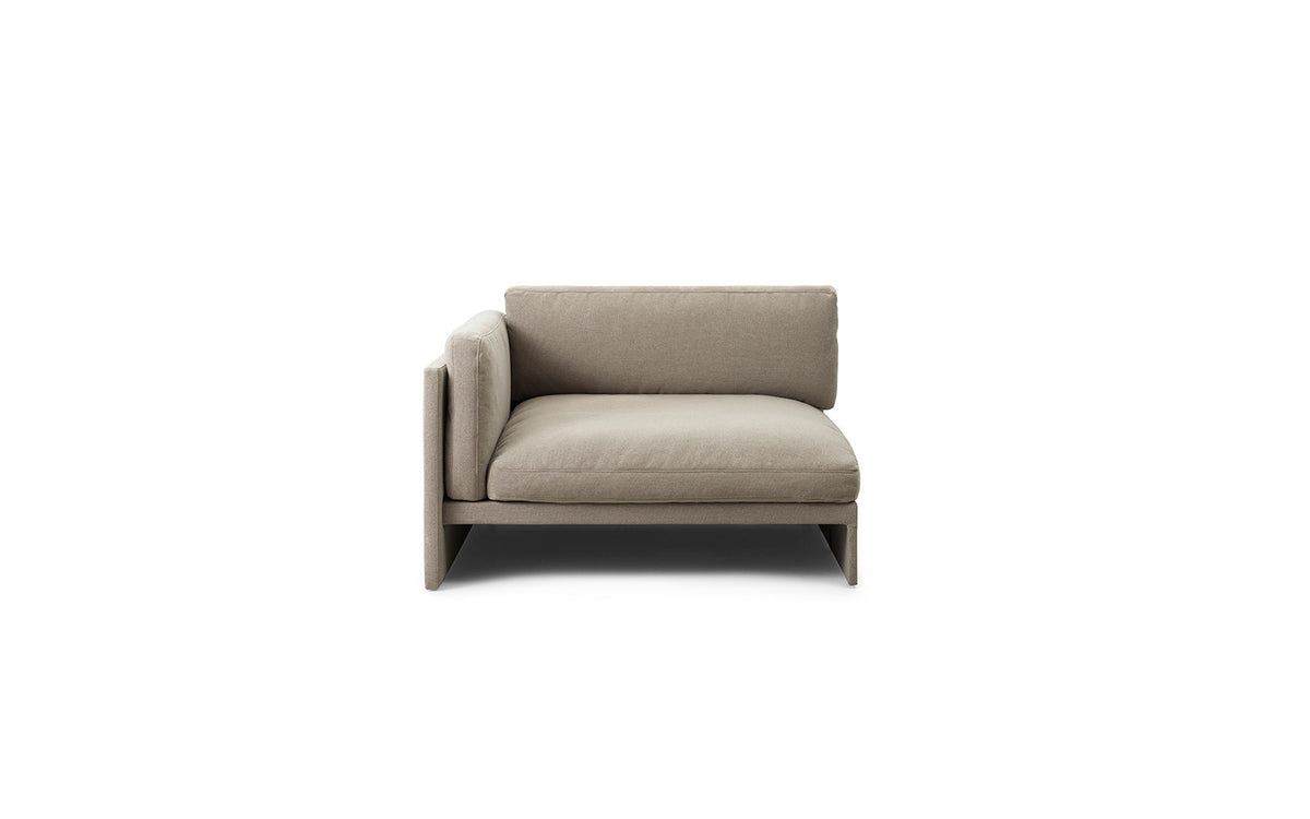 Softy Modulsofa 100 linke Armlehne in Kvadrat Autumn präsentiert im Onlineshop von KAQTU Design AG. Modulares Sofa ist von Normann Copenhagen