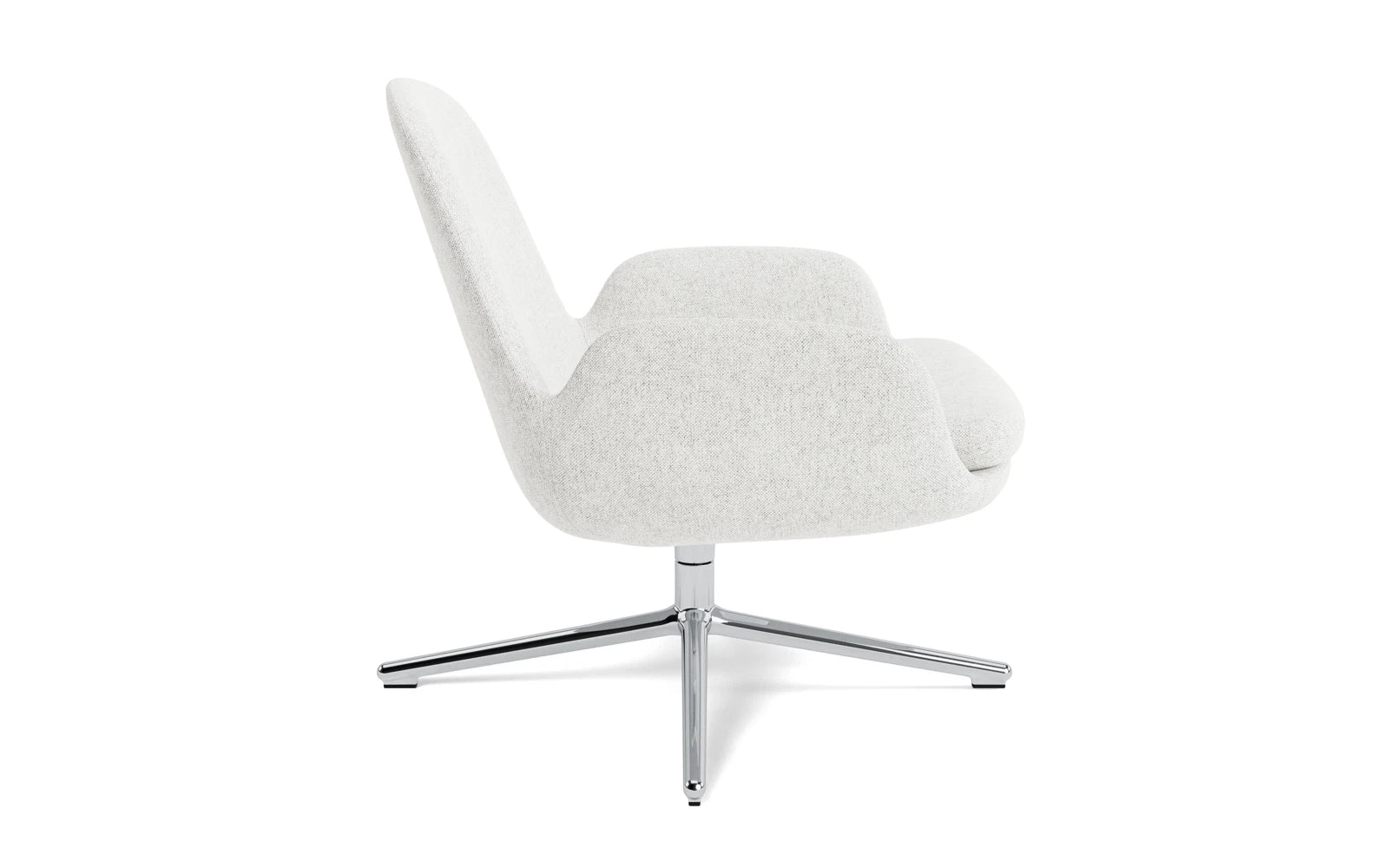 Era Lounge-Sessel niedrig mit Drehgestell Aluminium Hallingdal in Hallingdal 110 präsentiert im Onlineshop von KAQTU Design AG. Sessel ist von Normann Copenhagen