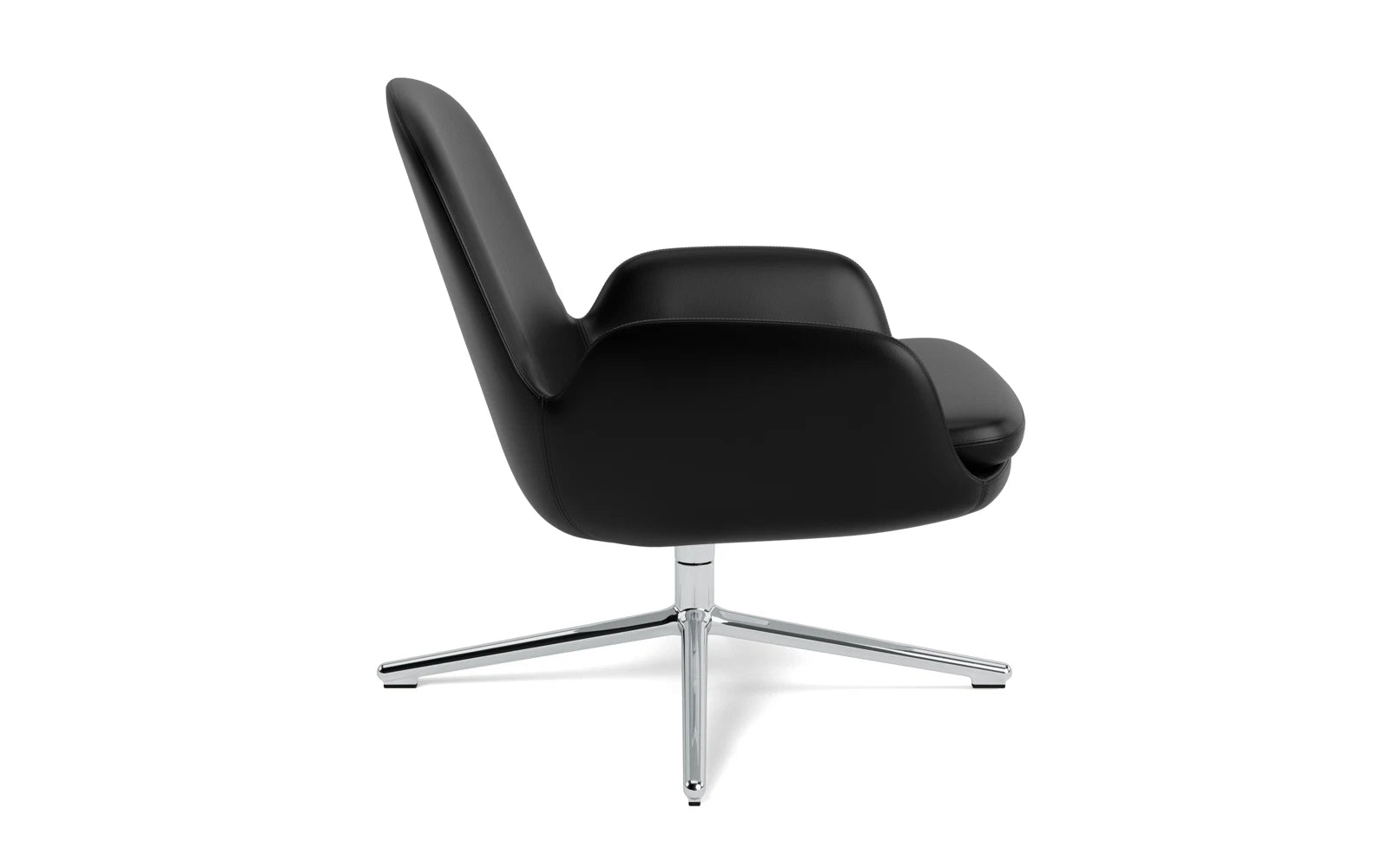 Der Era Lounge Sessel von Normann Copenhagen: Zeitloses, kurviges Design, hoher Komfort, individuell anpassbar mit vielfältigen Stoff- und Farboptionen.