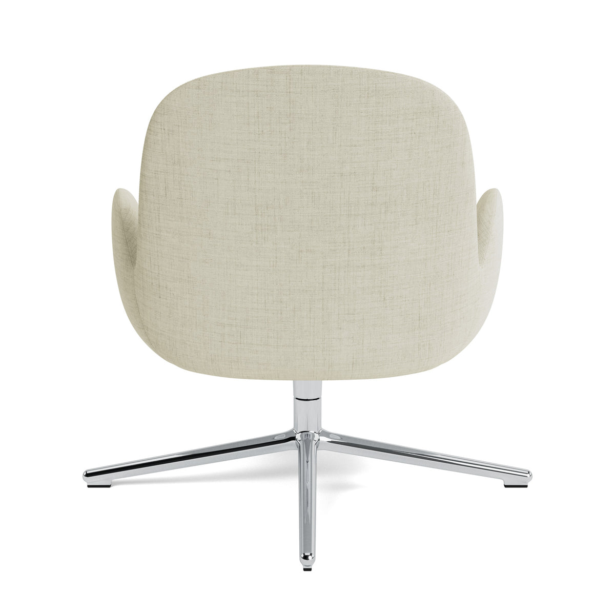 Era Lounge-Sessel niedrig mit Drehgestell  in Ultra Leder präsentiert im Onlineshop von KAQTU Design AG. Sessel ist von Normann Copenhagen