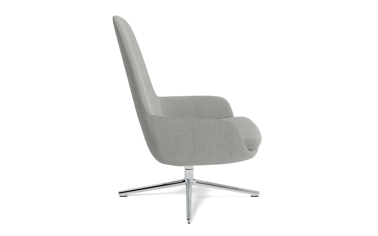 Der Era Lounge Sessel hoch von Normann Copenhagen vereint zeitloses Design mit Komfort und Vielseitigkeit für moderne Wohnräume.