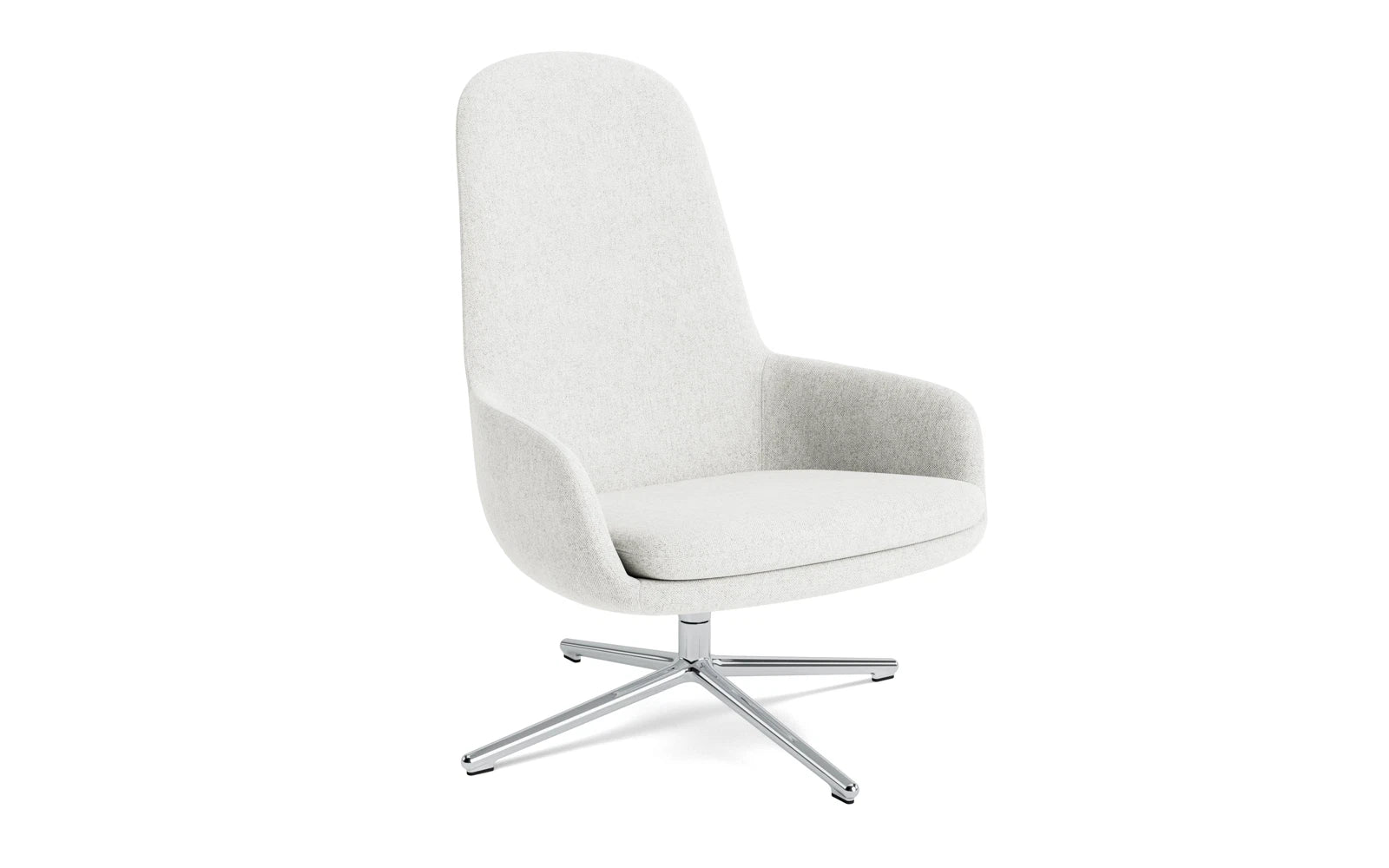 Era Lounge-Sessel hoch mit Drehgestell Aluminium Hallingdal