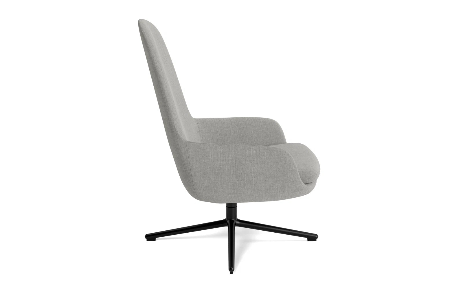 Der Era Drehsessel von Normann Copenhagen: Zeitloses, kurviges Design, hoher Komfort, individuell gestaltbar, ideal zum Entspannen.