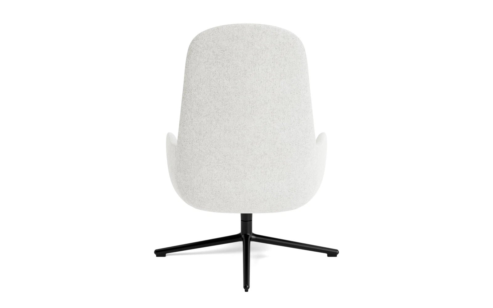 Era Lounge-Sessel hoch mit Drehgestell schwarzes Aluminium Hallingdal in Hallingdal 110 präsentiert im Onlineshop von KAQTU Design AG. Sessel ist von Normann Copenhagen
