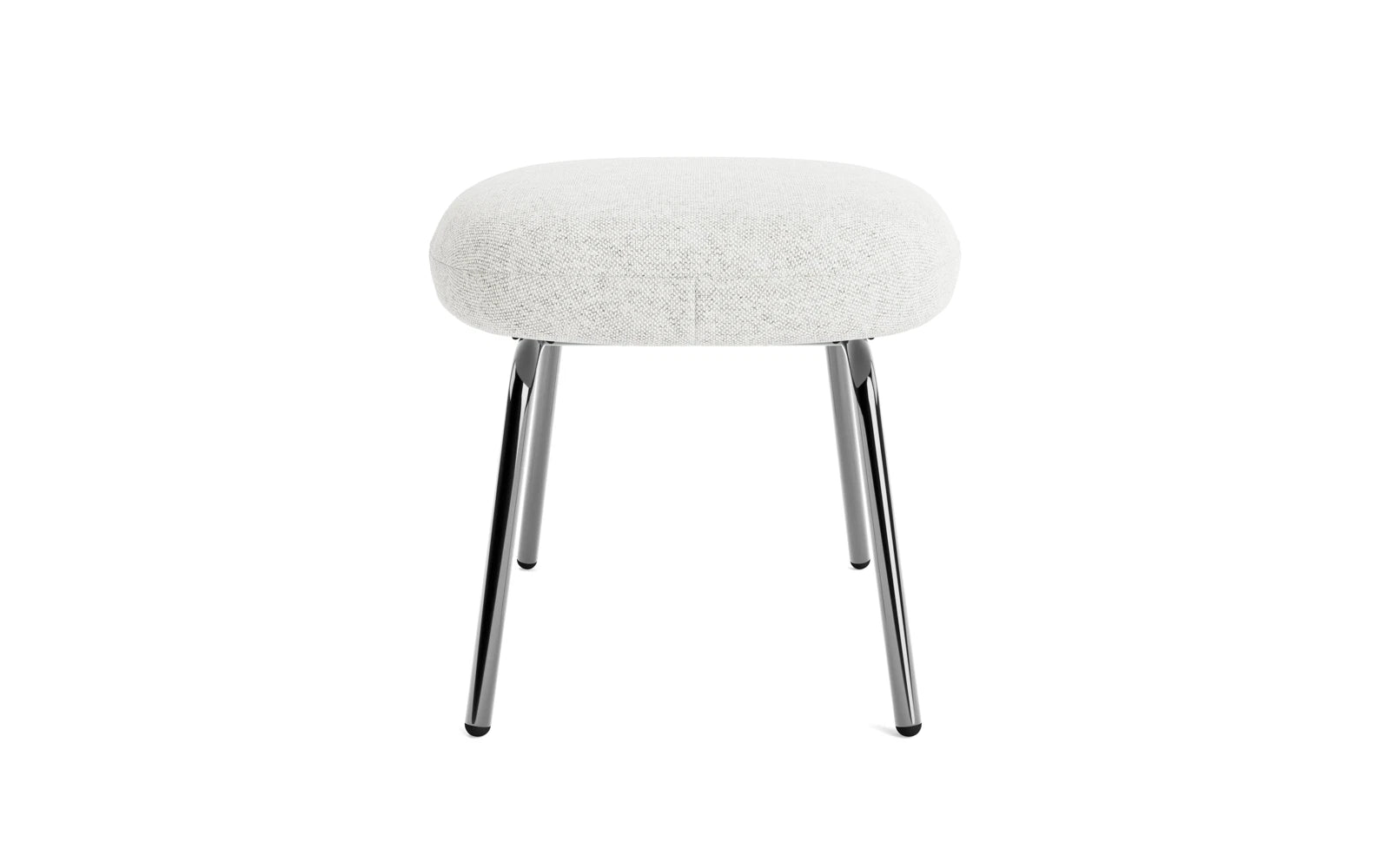 Era Fusshocker Chrom Hallingdal in Hallingdal 110 präsentiert im Onlineshop von KAQTU Design AG. Ottoman ist von Normann Copenhagen
