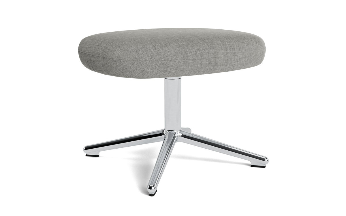 Era Fusshocker Swivel Alu Remix in Remix 133 präsentiert im Onlineshop von KAQTU Design AG. Ottoman ist von Normann Copenhagen
