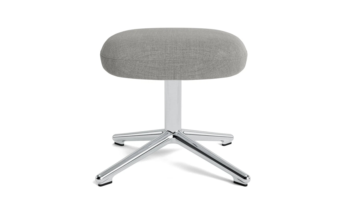 Era Fusshocker Swivel Alu Remix in Remix 133 präsentiert im Onlineshop von KAQTU Design AG. Ottoman ist von Normann Copenhagen