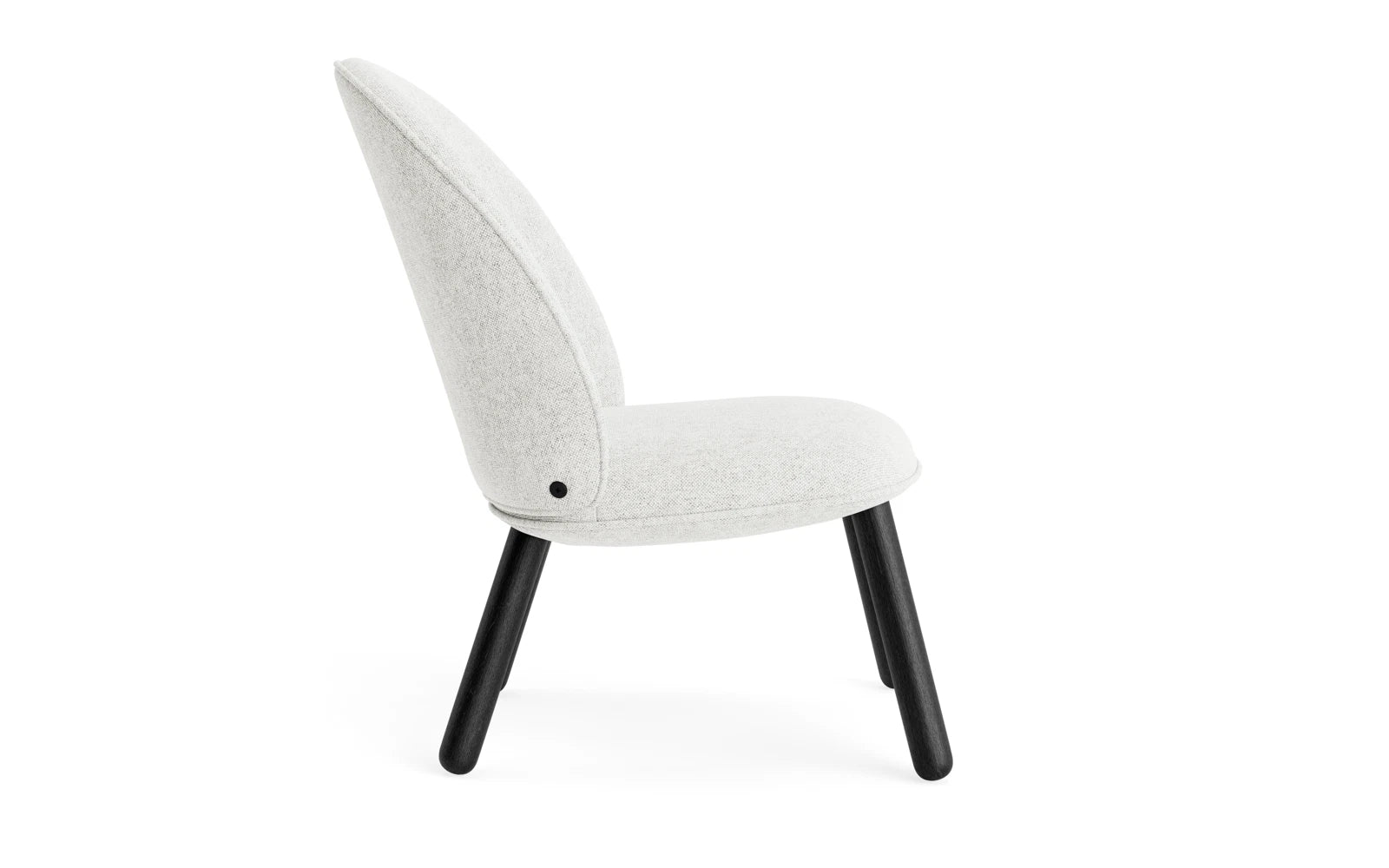 Ace Lounge-Sessel schwarze Eiche Hallingdal in Hallingdal 110 präsentiert im Onlineshop von KAQTU Design AG. Sessel ist von Normann Copenhagen