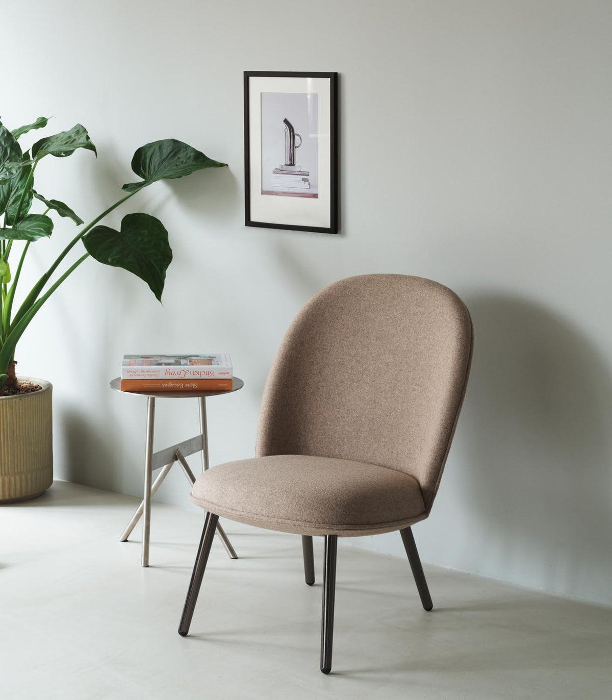 Ace Lounge-Sessel Messing Remix in Remix 133 präsentiert im Onlineshop von KAQTU Design AG. Sessel ist von Normann Copenhagen