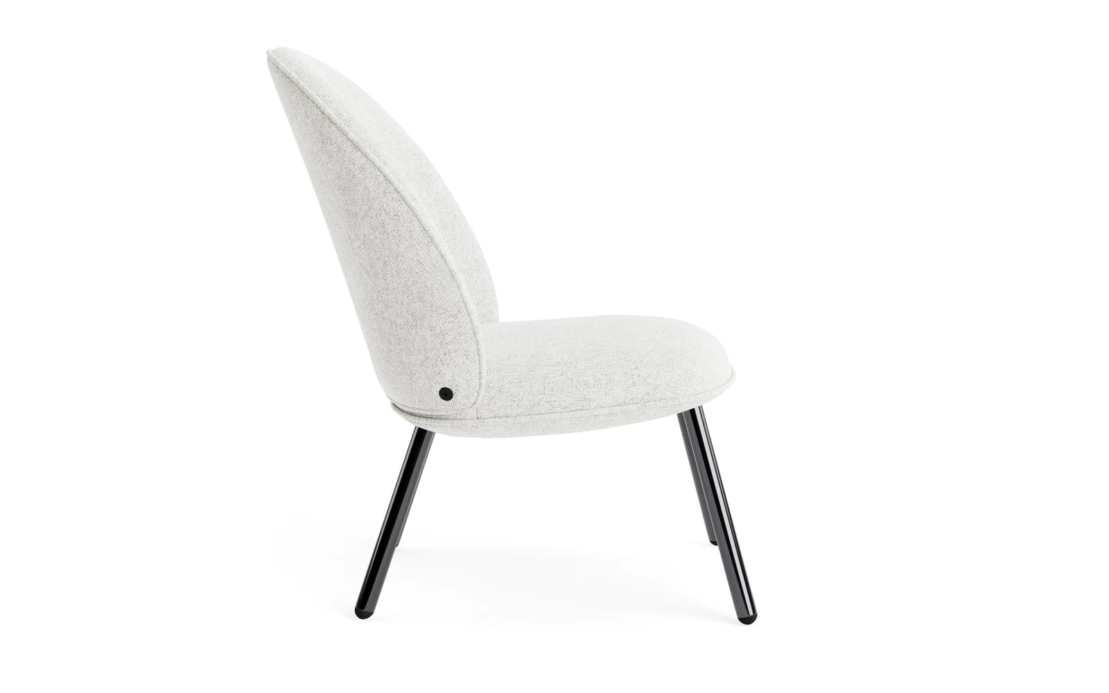 Ace Lounge-Sessel Schwarzes Metallic Stahl Hallingdal in Hallingdal 110 präsentiert im Onlineshop von KAQTU Design AG. Sessel ist von Normann Copenhagen