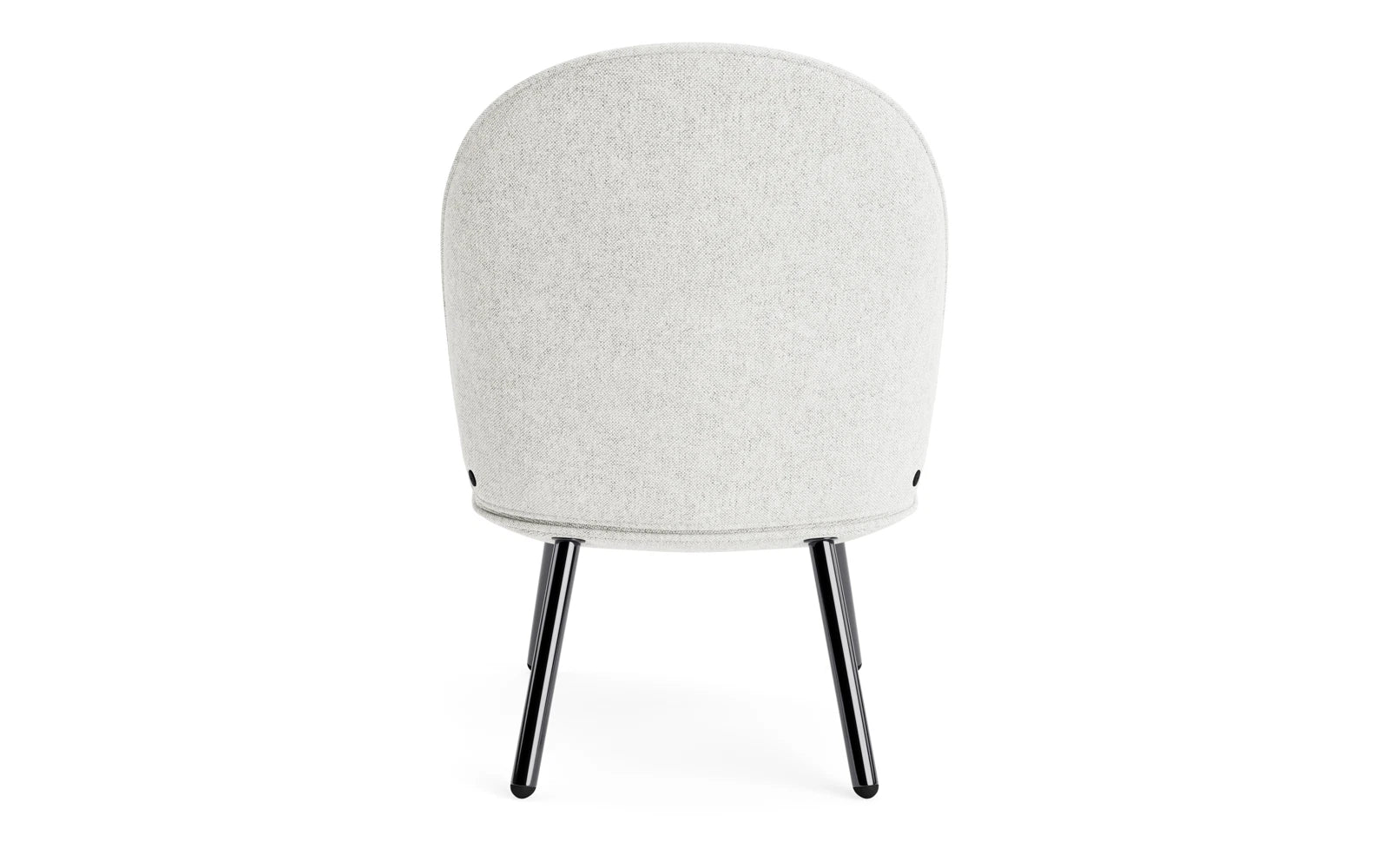 Ace Lounge-Sessel Schwarzes Metallic Stahl Hallingdal in Hallingdal 110 präsentiert im Onlineshop von KAQTU Design AG. Sessel ist von Normann Copenhagen