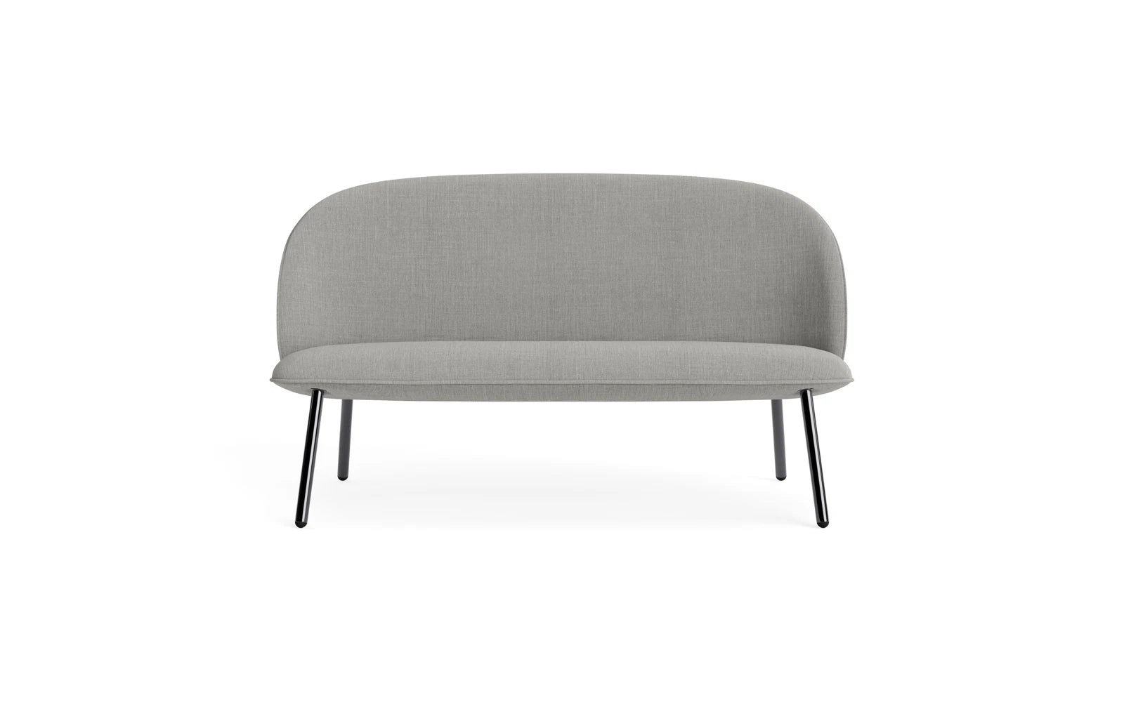 Ace Sofa schwarzes Metallic Stahl Remix in Remix 133 präsentiert im Onlineshop von KAQTU Design AG. 2er Sofa ist von Normann Copenhagen