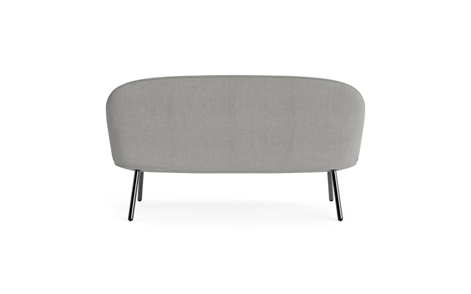 Ace Sofa schwarzes Metallic Stahl Remix in Remix 133 präsentiert im Onlineshop von KAQTU Design AG. 2er Sofa ist von Normann Copenhagen