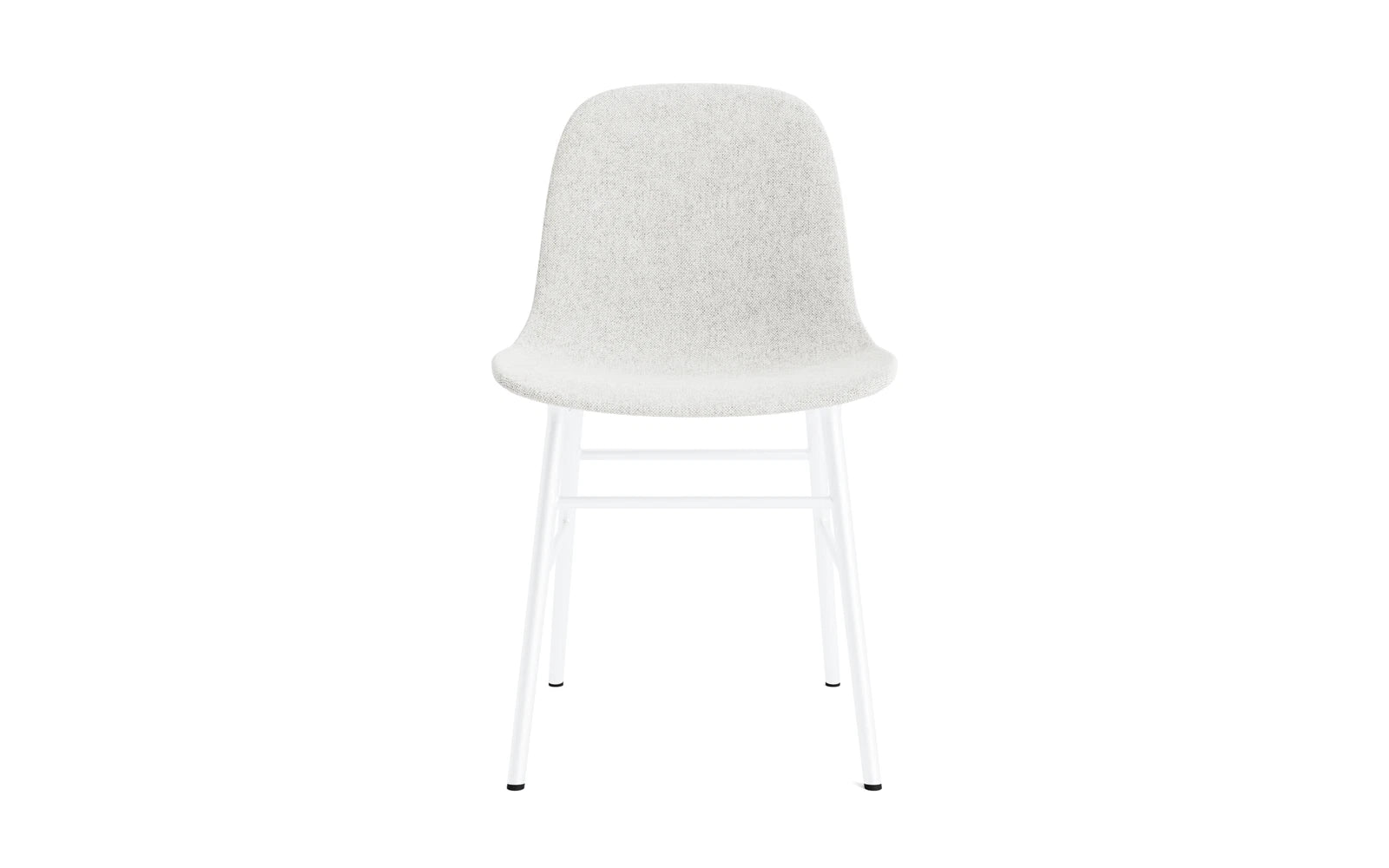 Form Stuhl gepolstert Weiss Stahl Hallingdal in Hallingdal 110 präsentiert im Onlineshop von KAQTU Design AG. Stuhl ist von Normann Copenhagen