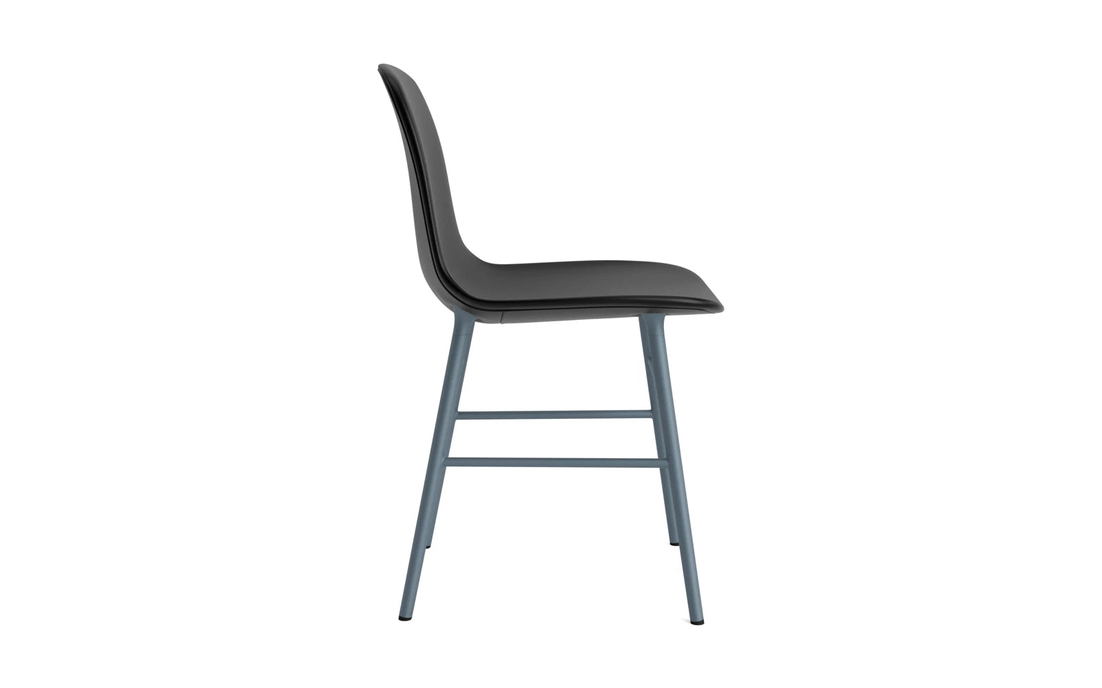 Form Stuhl gepolstert Blau Stahl Ultra in Ultra 41599 präsentiert im Onlineshop von KAQTU Design AG. Stuhl ist von Normann Copenhagen