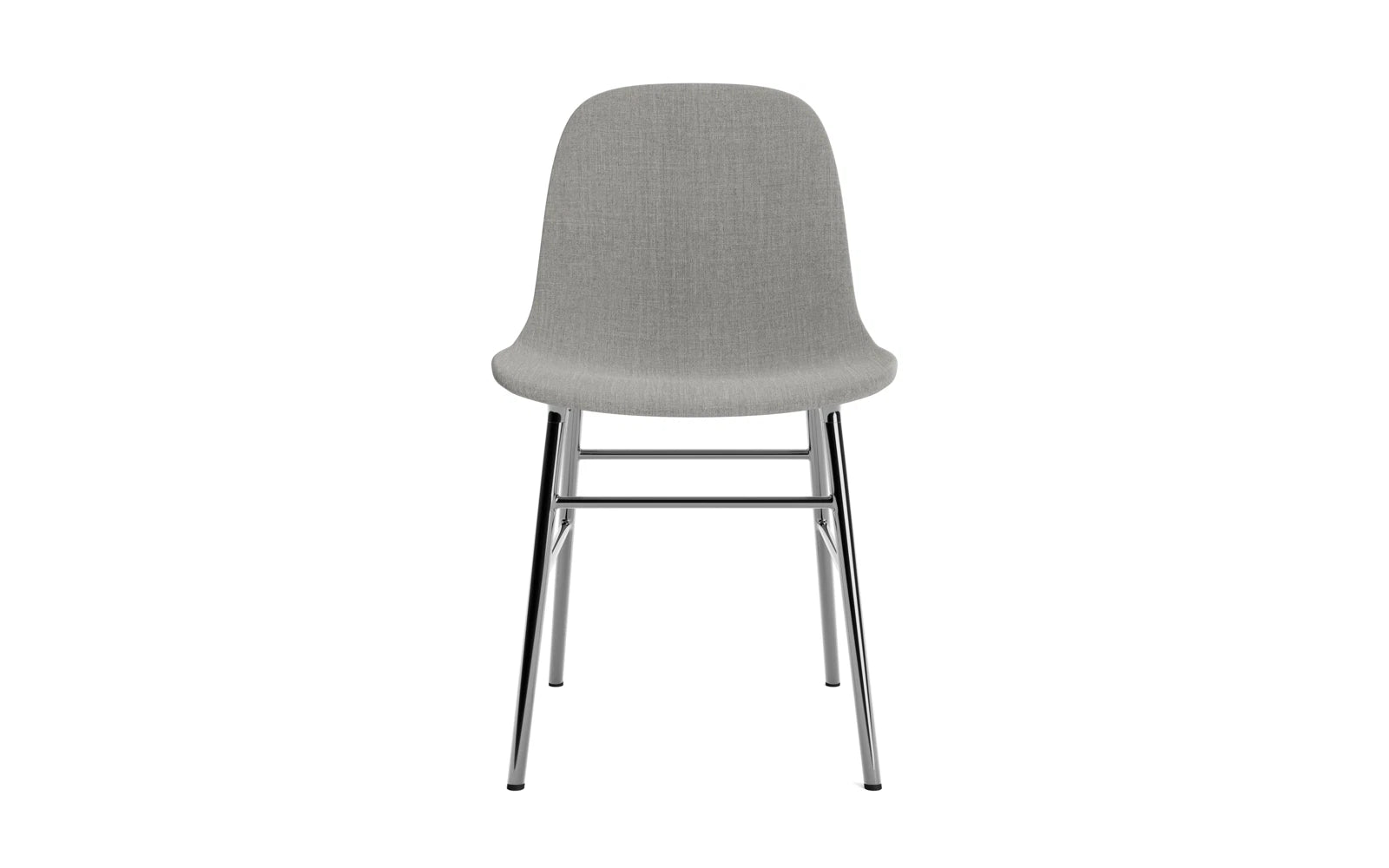 Form Stuhl gepolstert chrome Remix in Remix 133 präsentiert im Onlineshop von KAQTU Design AG. Stuhl ist von Normann Copenhagen