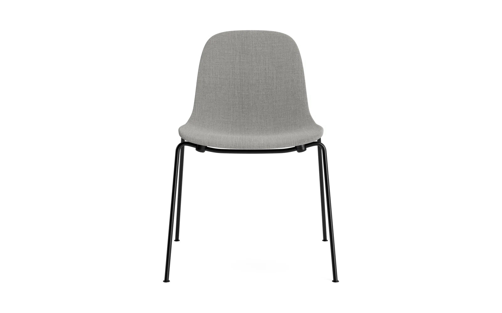 Form Stapelstuhl schwarzes stahl gepolstert Remix in Remix 133 präsentiert im Onlineshop von KAQTU Design AG. Stuhl ist von Normann Copenhagen