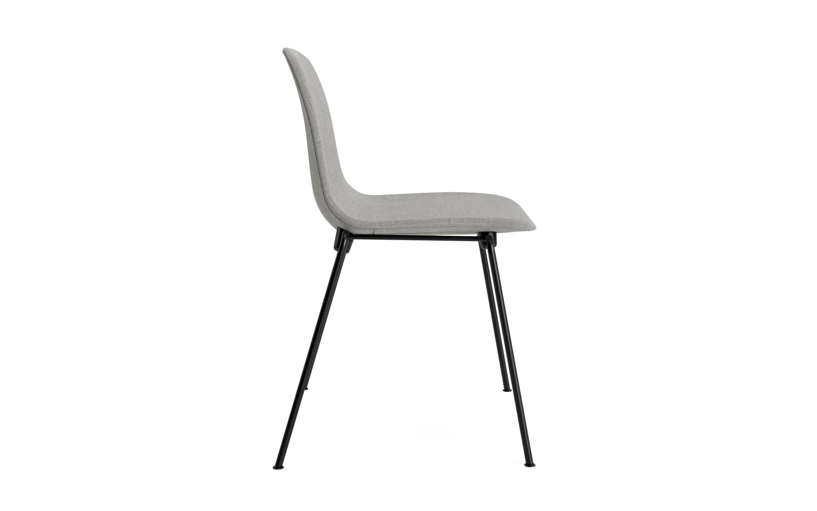 Form Stapelstuhl schwarzes stahl gepolstert Remix in Remix 133 präsentiert im Onlineshop von KAQTU Design AG. Stuhl ist von Normann Copenhagen