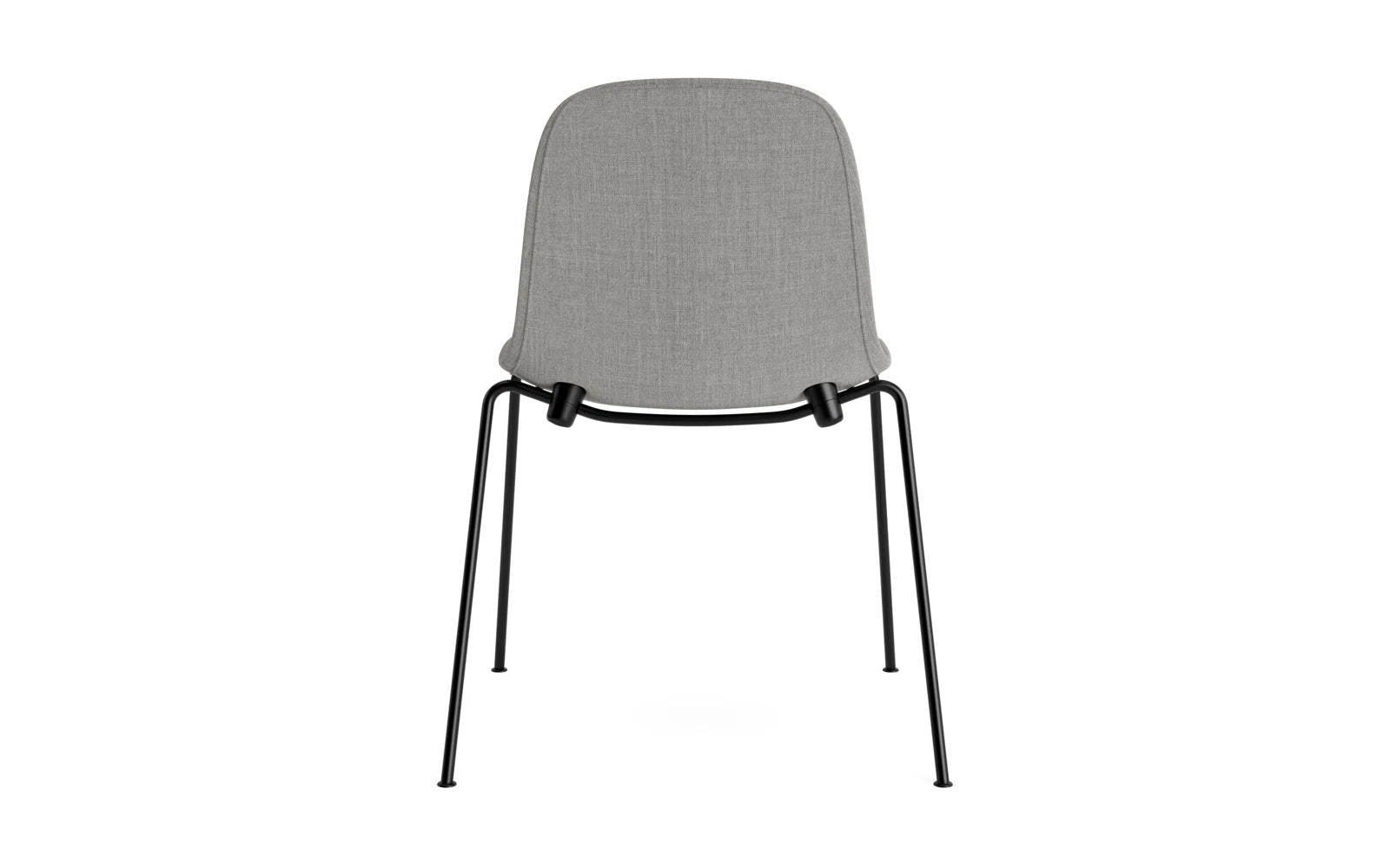 Form Stapelstuhl schwarzes stahl gepolstert Remix in Remix 133 präsentiert im Onlineshop von KAQTU Design AG. Stuhl ist von Normann Copenhagen