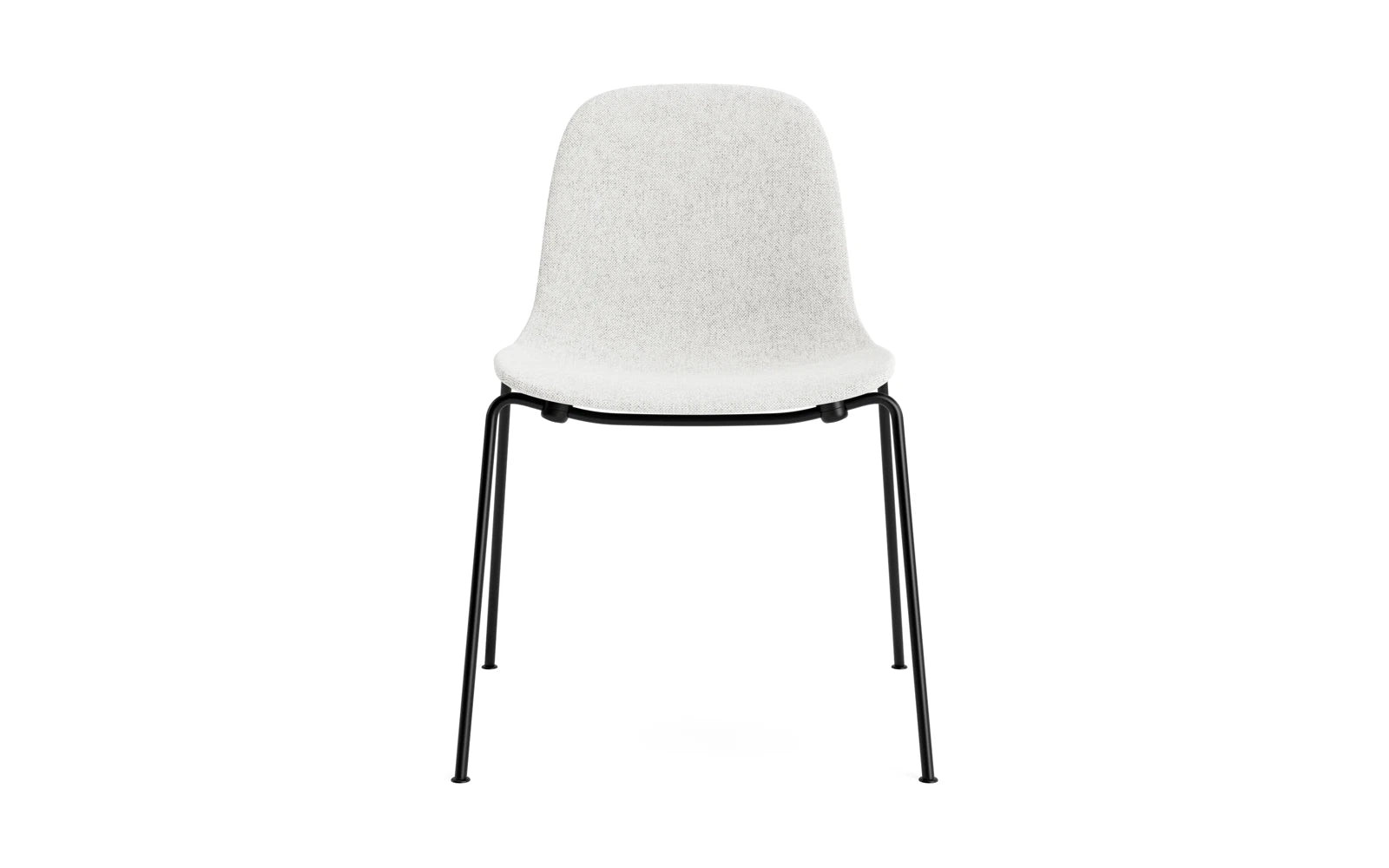 Form Stapelstuhl schwarzes stahl gepolstert Hallingdal in Hallingdal 110 präsentiert im Onlineshop von KAQTU Design AG. Stuhl ist von Normann Copenhagen