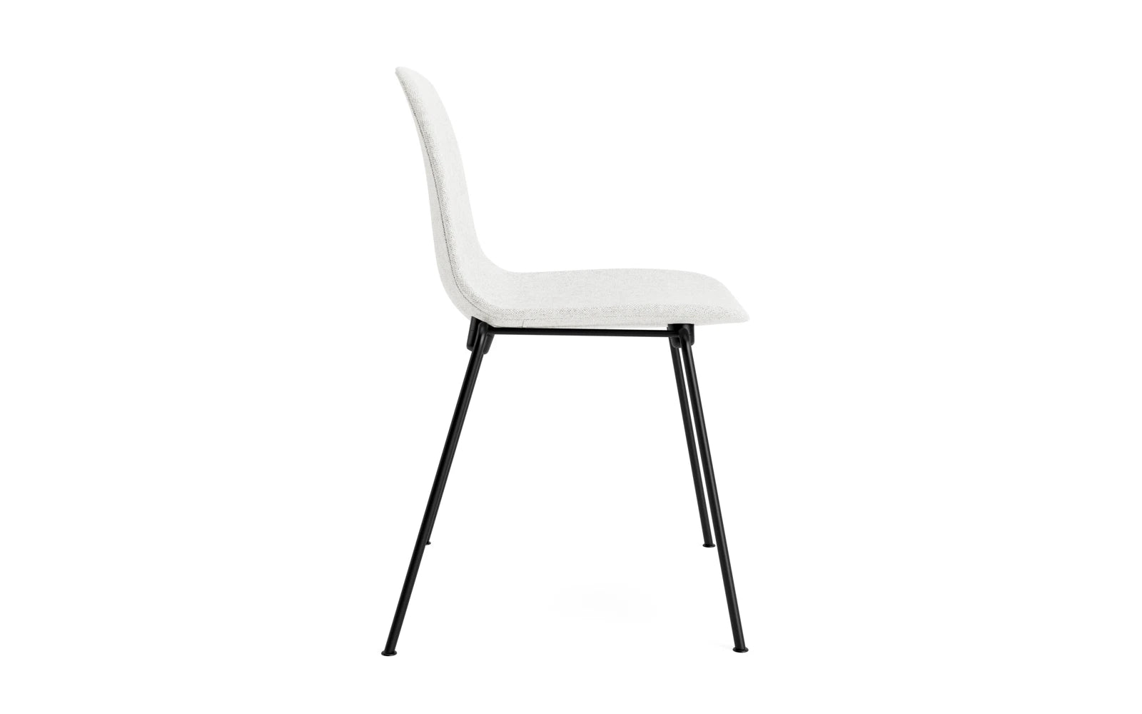 Form Stapelstuhl schwarzes stahl gepolstert Hallingdal in Hallingdal 110 präsentiert im Onlineshop von KAQTU Design AG. Stuhl ist von Normann Copenhagen