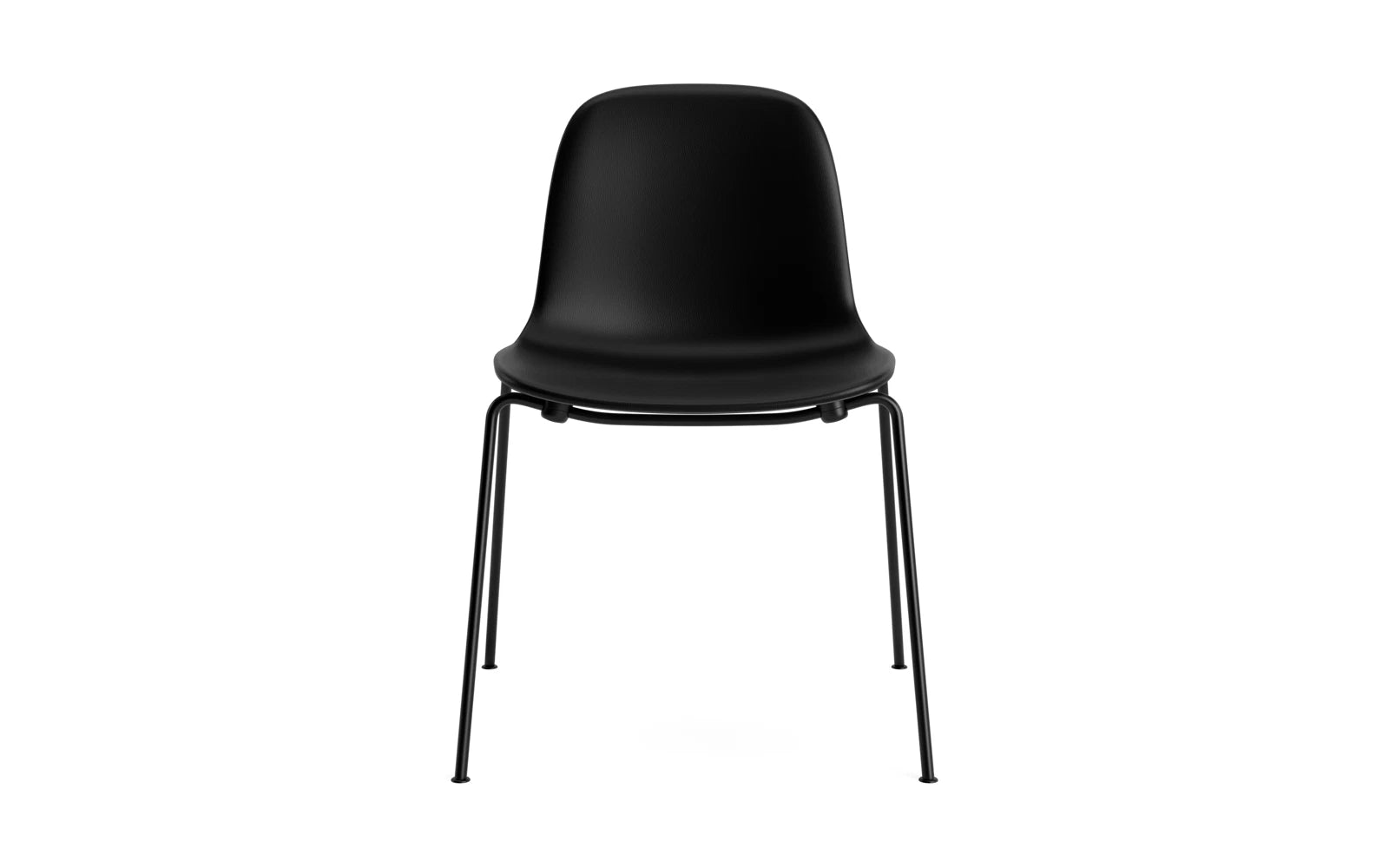 Form Stapelstuhl schwarzes stahl gepolstert Ultra in Ultra 41599 präsentiert im Onlineshop von KAQTU Design AG. Stuhl ist von Normann Copenhagen