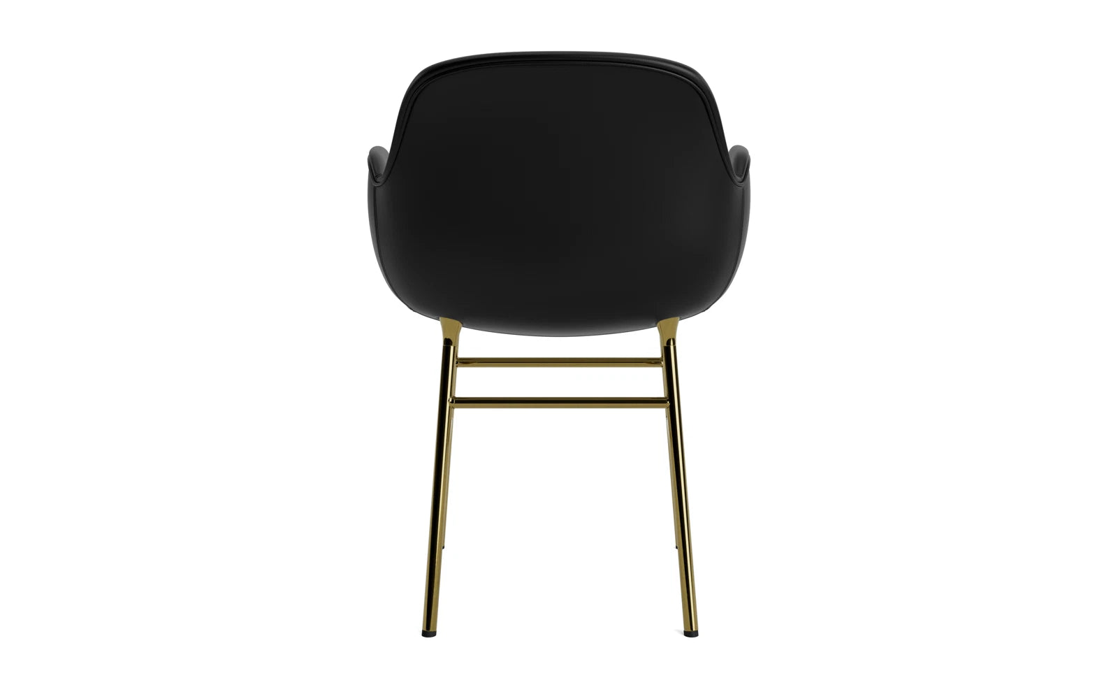 Eleganter Form Armlehnstuhl: Zeitgenössisches Design, hochwertige Materialien, minimalistisch und einladend.