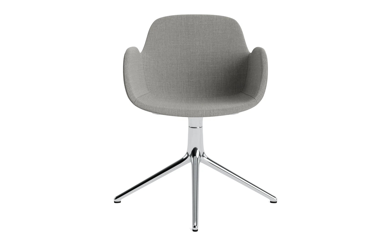 Form Dreharmlehnstuhl von Normann Copenhagen, edel und bequem gepolstert.