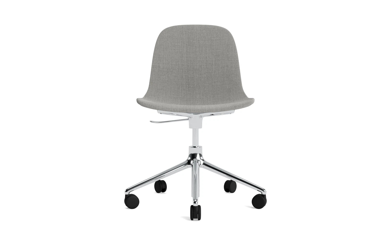 Form Drehsessel mit 5 Rollen Vollpolster Aluminium Remix in Remix 133 präsentiert im Onlineshop von KAQTU Design AG. Sessel ist von Normann Copenhagen