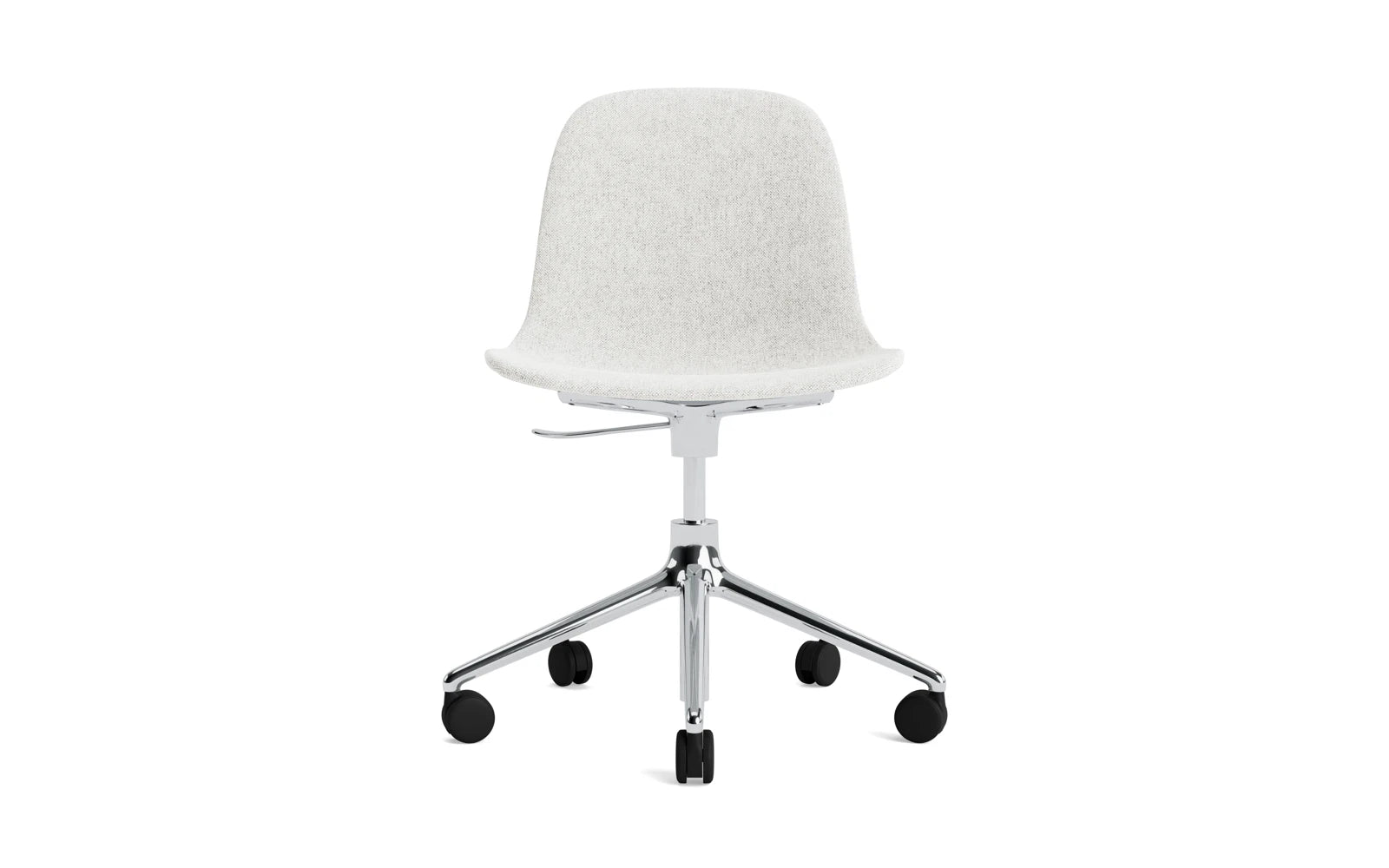 Form Drehsessel mit 5 Rollen Vollpolster Aluminium Hallingdal in Hallingdal 110 präsentiert im Onlineshop von KAQTU Design AG. Sessel ist von Normann Copenhagen