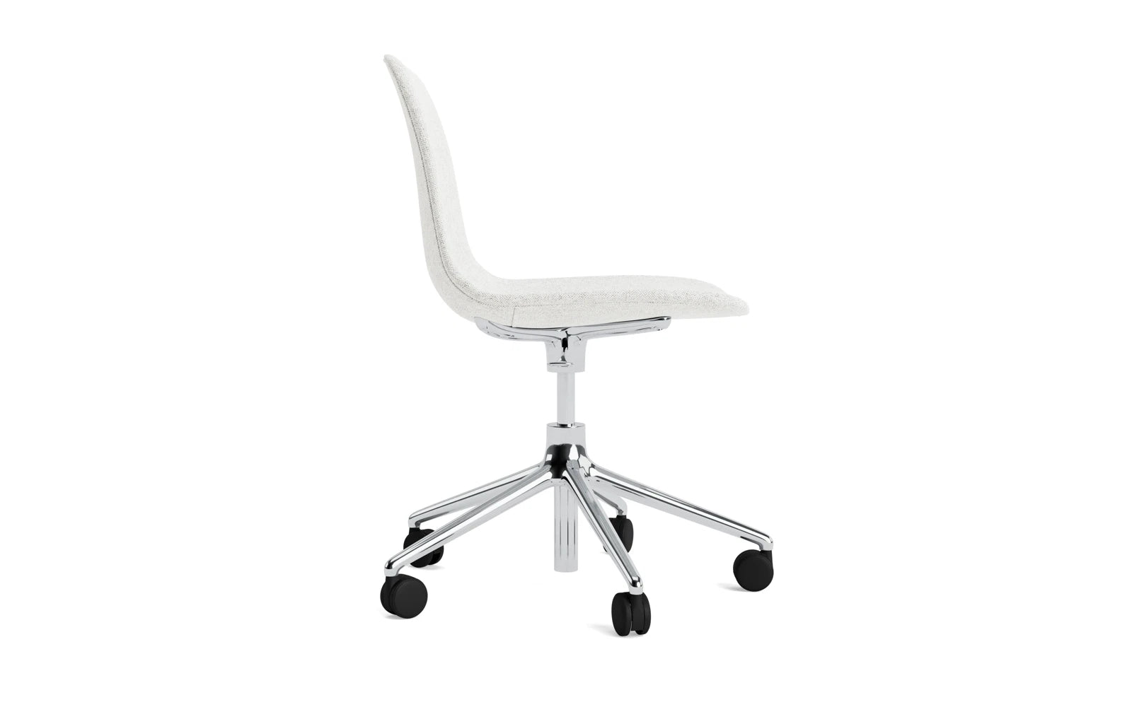 Form Drehsessel mit 5 Rollen Vollpolster Aluminium Hallingdal in Hallingdal 110 präsentiert im Onlineshop von KAQTU Design AG. Sessel ist von Normann Copenhagen
