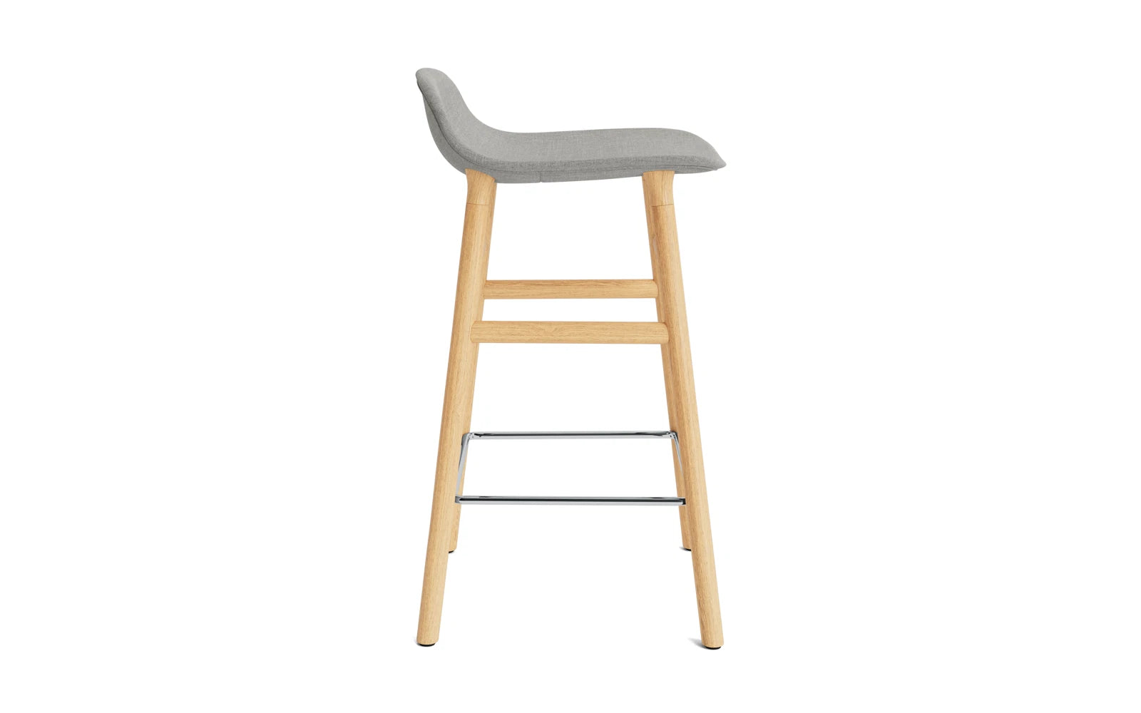 Form Barstuhl 65 cm gepolstert Eiche Remix in Remix 133 präsentiert im Onlineshop von KAQTU Design AG. Barstuhl ist von Normann Copenhagen