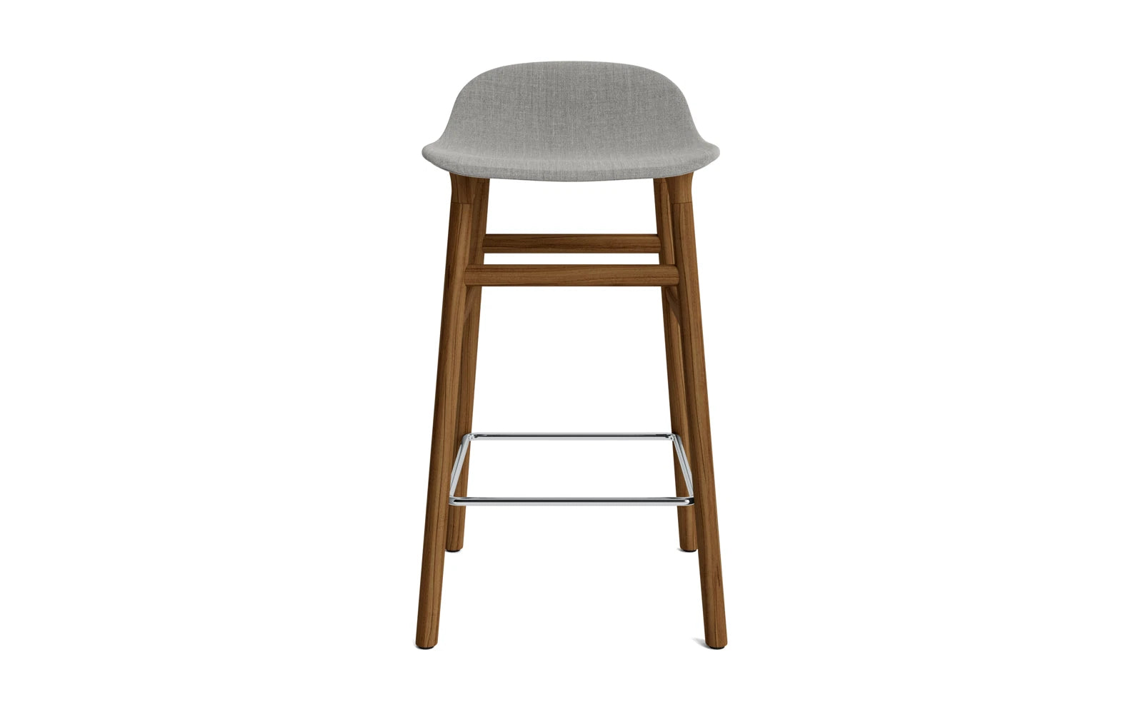 Form Barstuhl 65 cm gepolstert Walnuss Remix in Remix 133 präsentiert im Onlineshop von KAQTU Design AG. Barstuhl ist von Normann Copenhagen