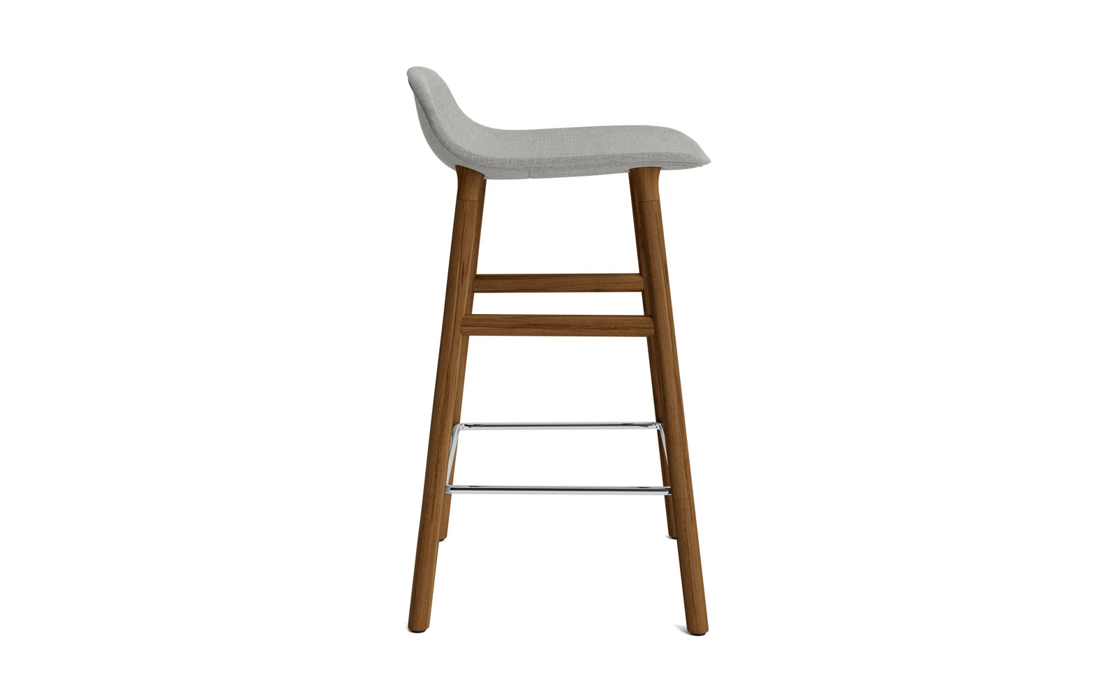 Form Barstuhl 65 cm gepolstert Walnuss Remix in Remix 133 präsentiert im Onlineshop von KAQTU Design AG. Barstuhl ist von Normann Copenhagen
