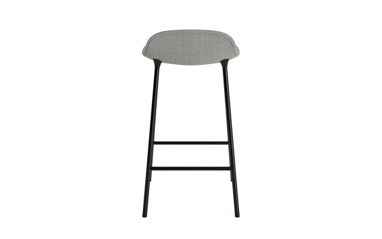 Form Barstuhl 65 cm gepolstert schwarz Stahl Remix in Remix 133 präsentiert im Onlineshop von KAQTU Design AG. Barstuhl ist von Normann Copenhagen